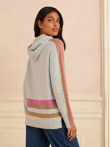 love & roses Sweater in Grey