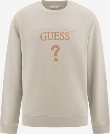 GUESS Sweatshirt in Beige: front