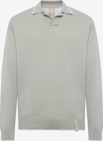 Boggi Milano Sweatshirt in Groen: voorkant