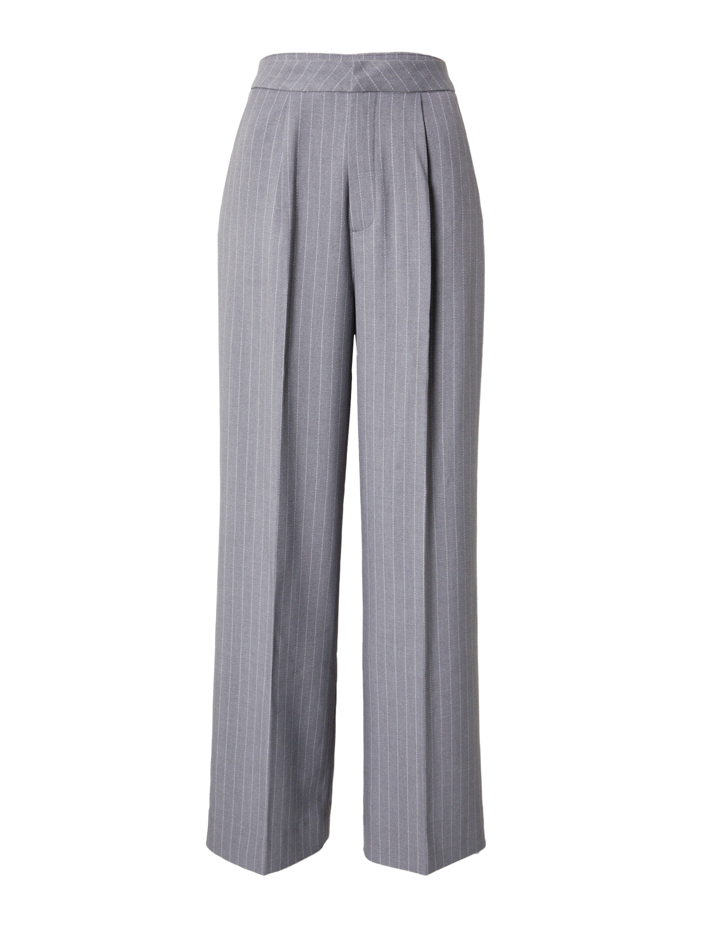 Cph Muse Regular Pleated Pants 'TAILOR' in Grey: front