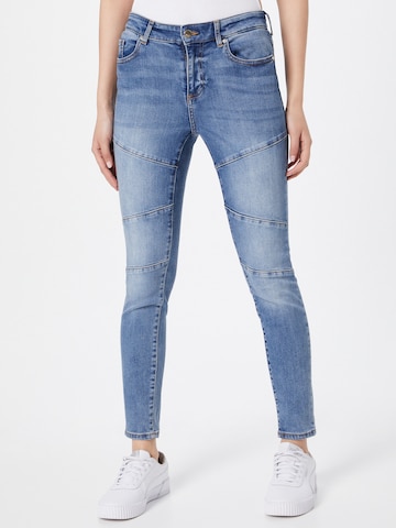 ONLY Skinny Jeans 'Blush' in Blue: front