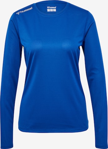 Hummel Performance shirt in Blue: front