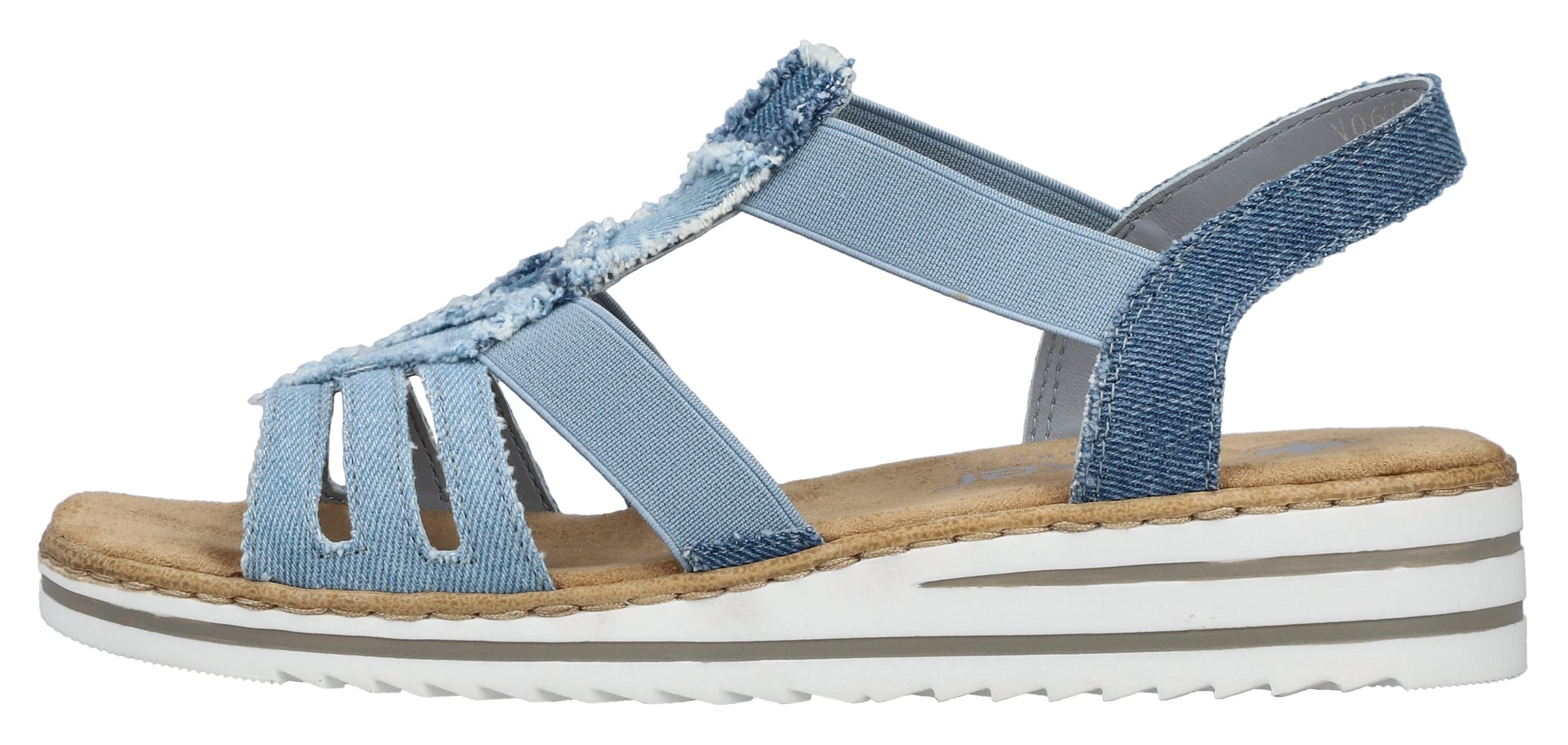 Sandales Rieker en bleu