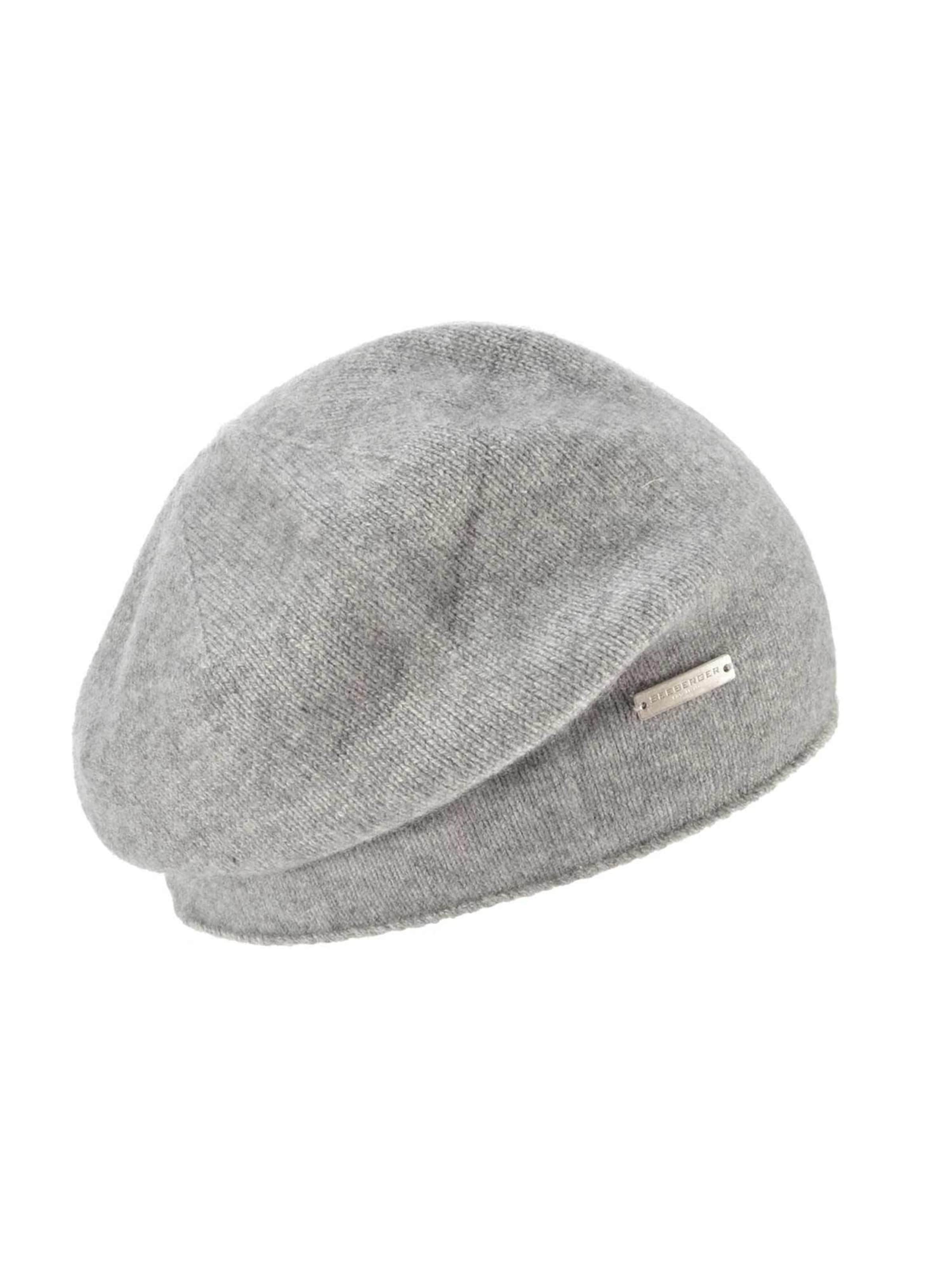 Seeberger Mütze‌‌‌‌‌ in Grau: Vorderseite