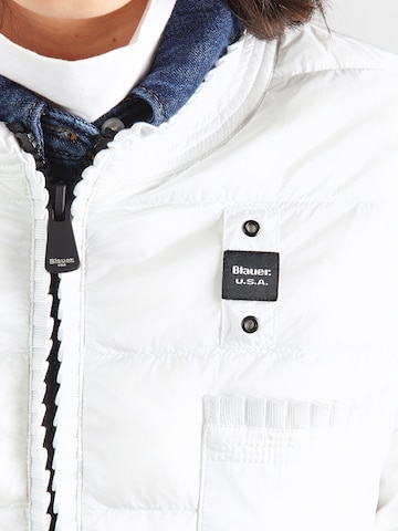 Giacca di mezza stagione di Blauer.USA in bianco