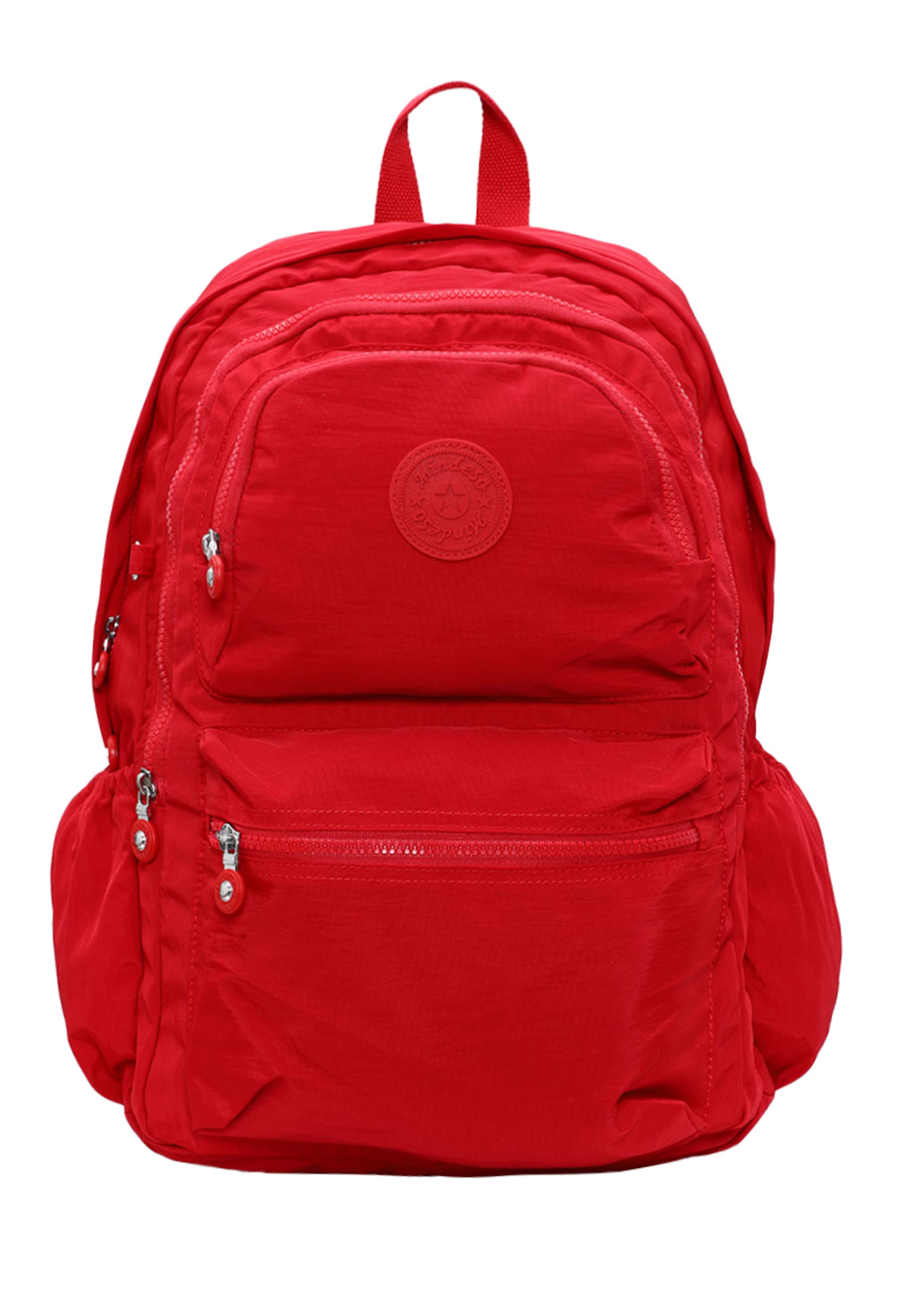 Mindesa - Mochila en rojo: frente