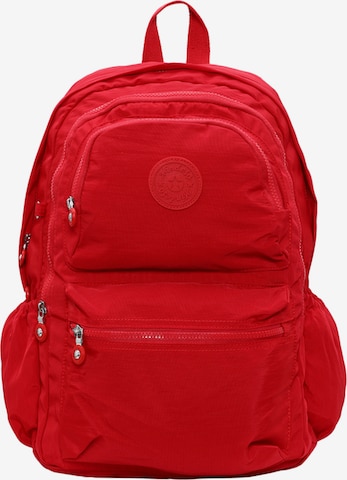 Mindesa Rucksack in Rot: Vorderseite