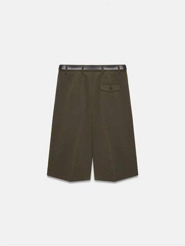 Dilvin Wide Leg Shorts in Grün