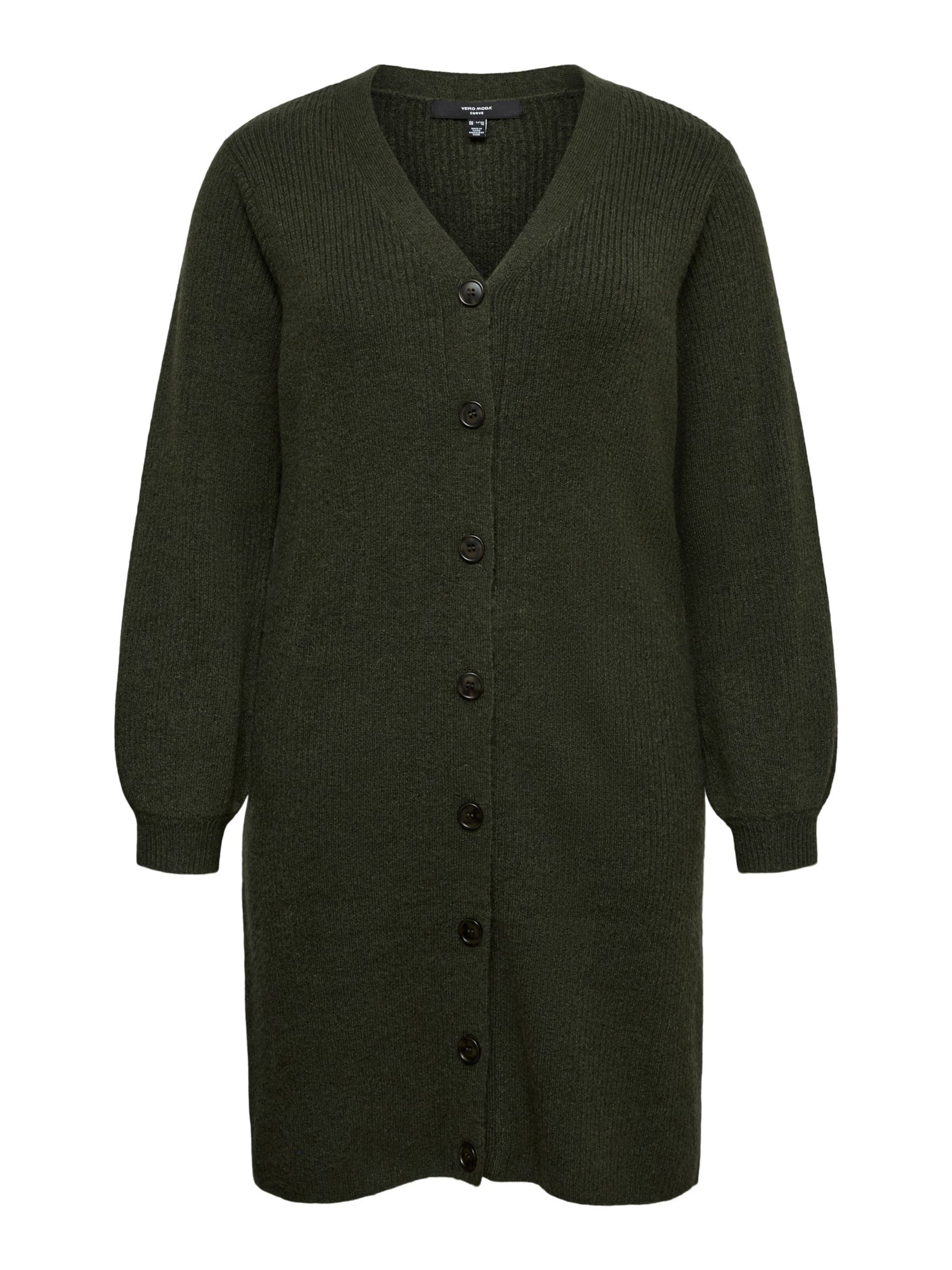 Robe Vero Moda Curve en vert : devant
