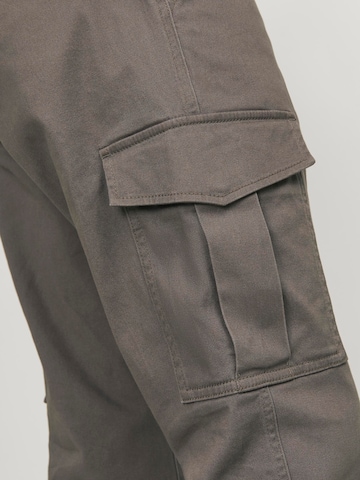 JACK & JONES Regular Cargo Pants 'Marco Joe' in Grey