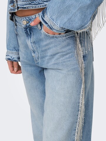 Wide Leg Jean 'ONLSUNSET COBAIN' ONLY en bleu