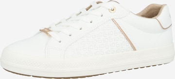 Sneaker low de la s.Oliver pe alb: față