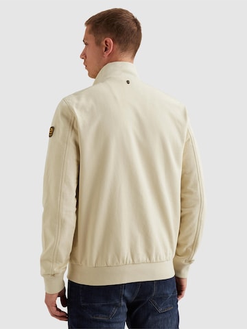 Giacca di mezza stagione 'Hybrid jacket with zipper closure and side pockets' di PME Legend in beige