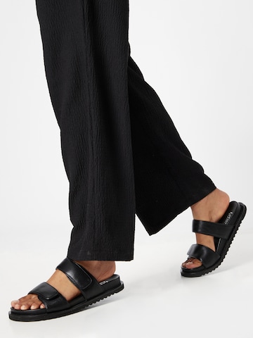 MonkiWide Leg/ Široke nogavice Hlače - crna boja