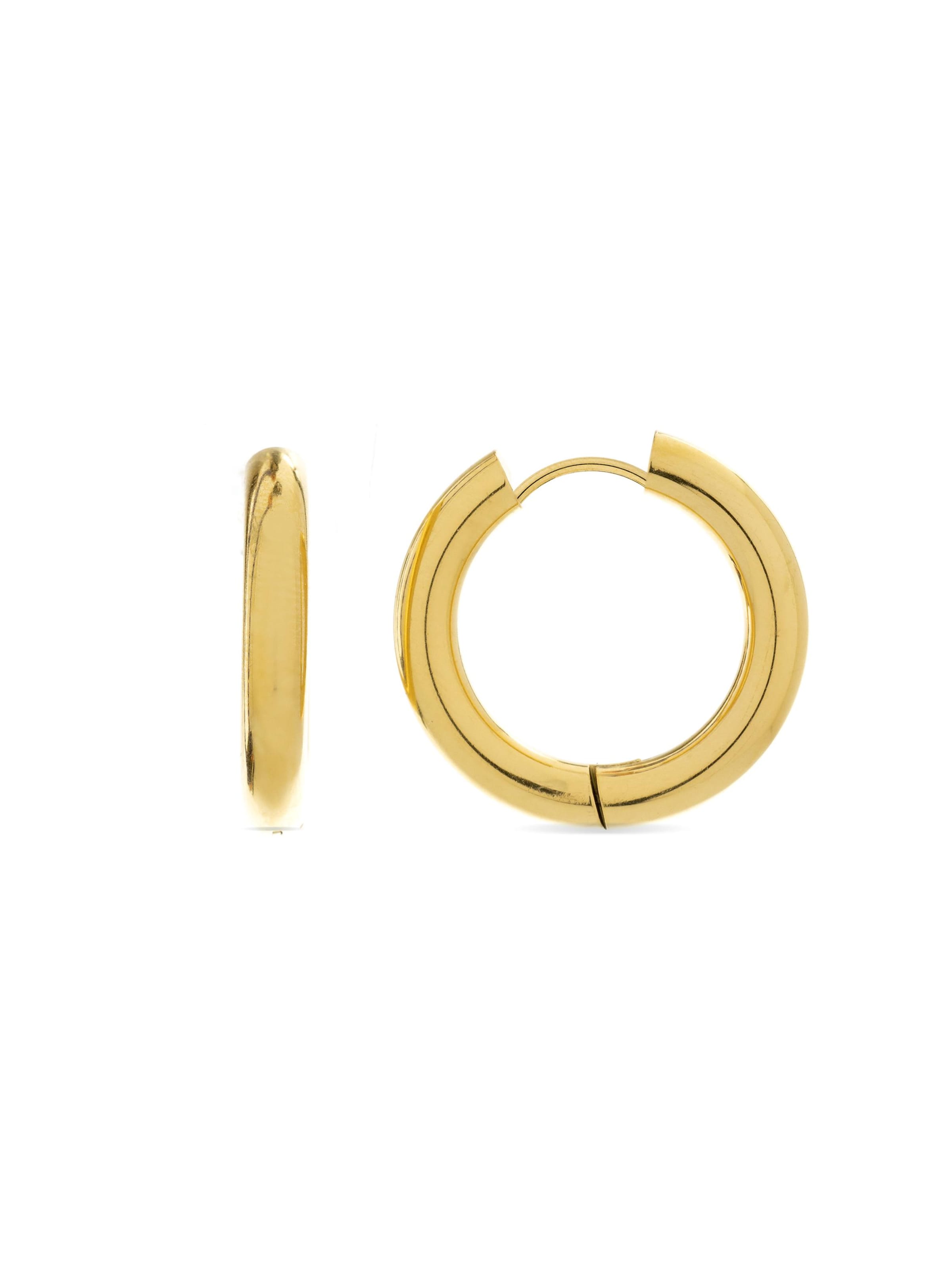 Luxenter - Pendientes 'Amyck' en oro: frente