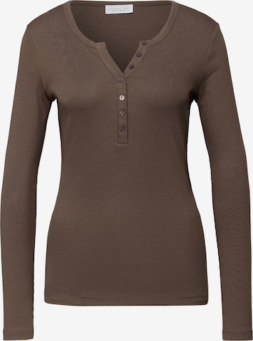 Street One Studio Shirt in Braun: Vorderseite