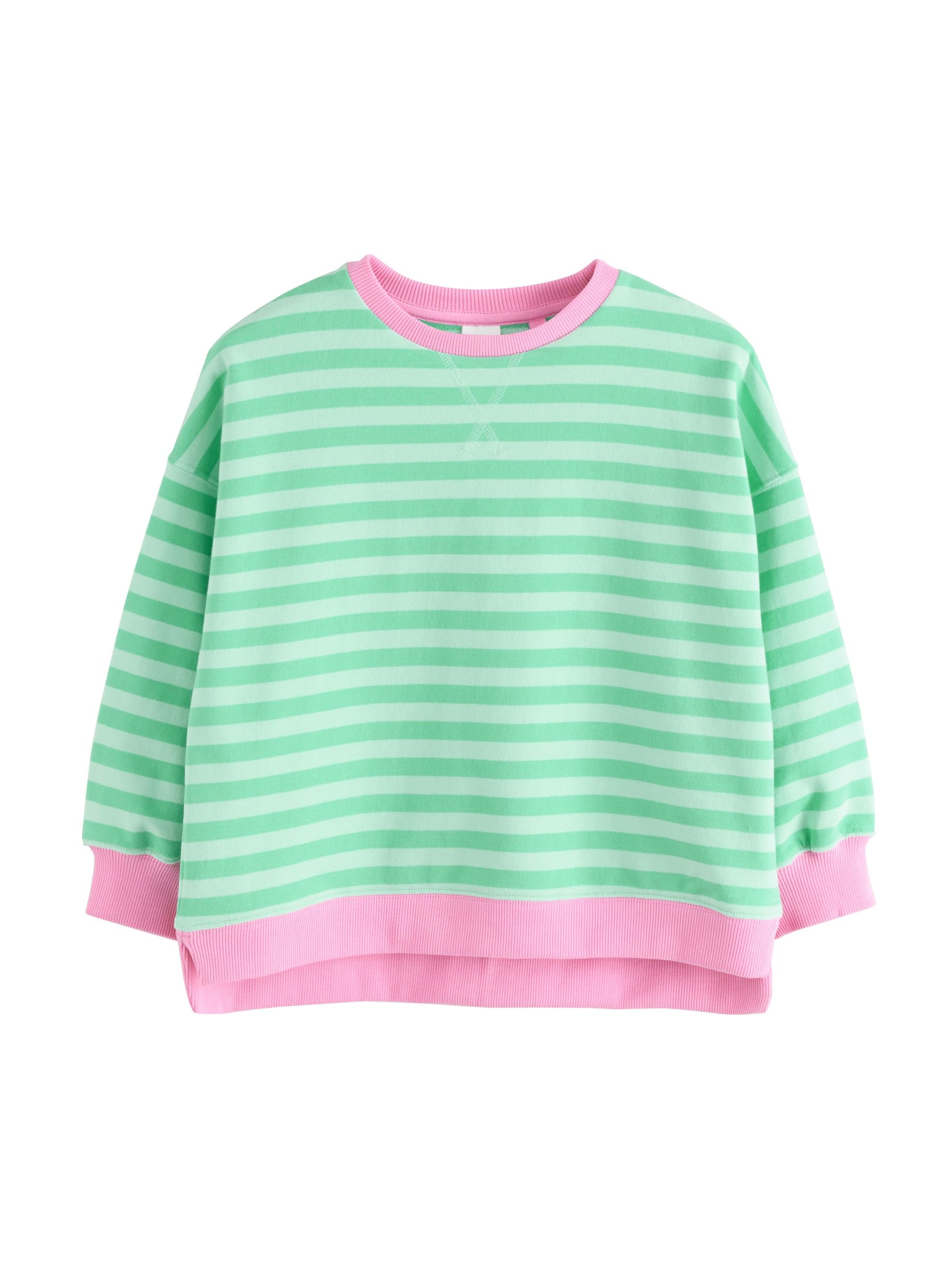 Next Sweatshirt in Grün: Vorderseite