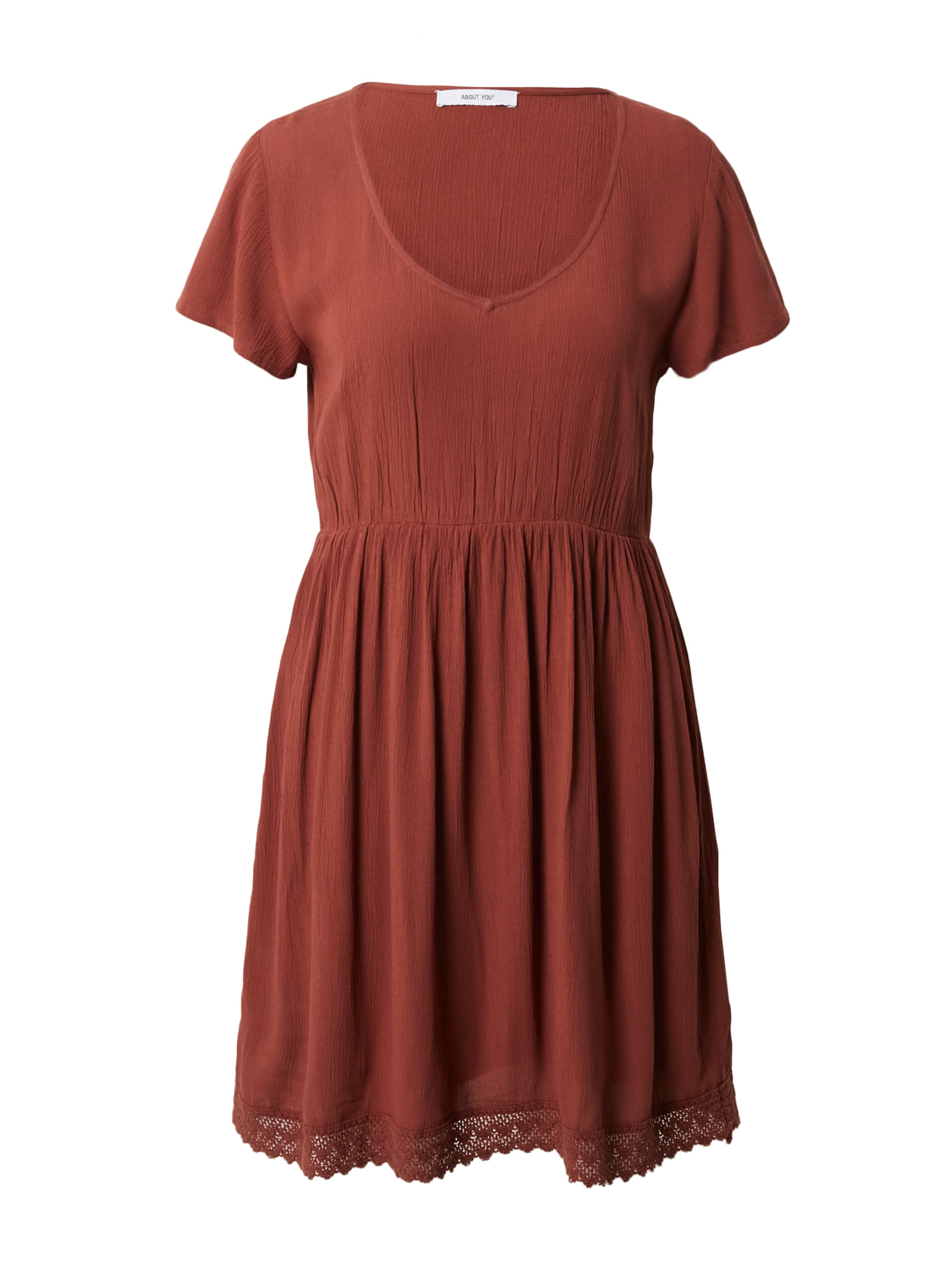 brūns ABOUT YOU Kleita 'Lavina': no priekšpuses