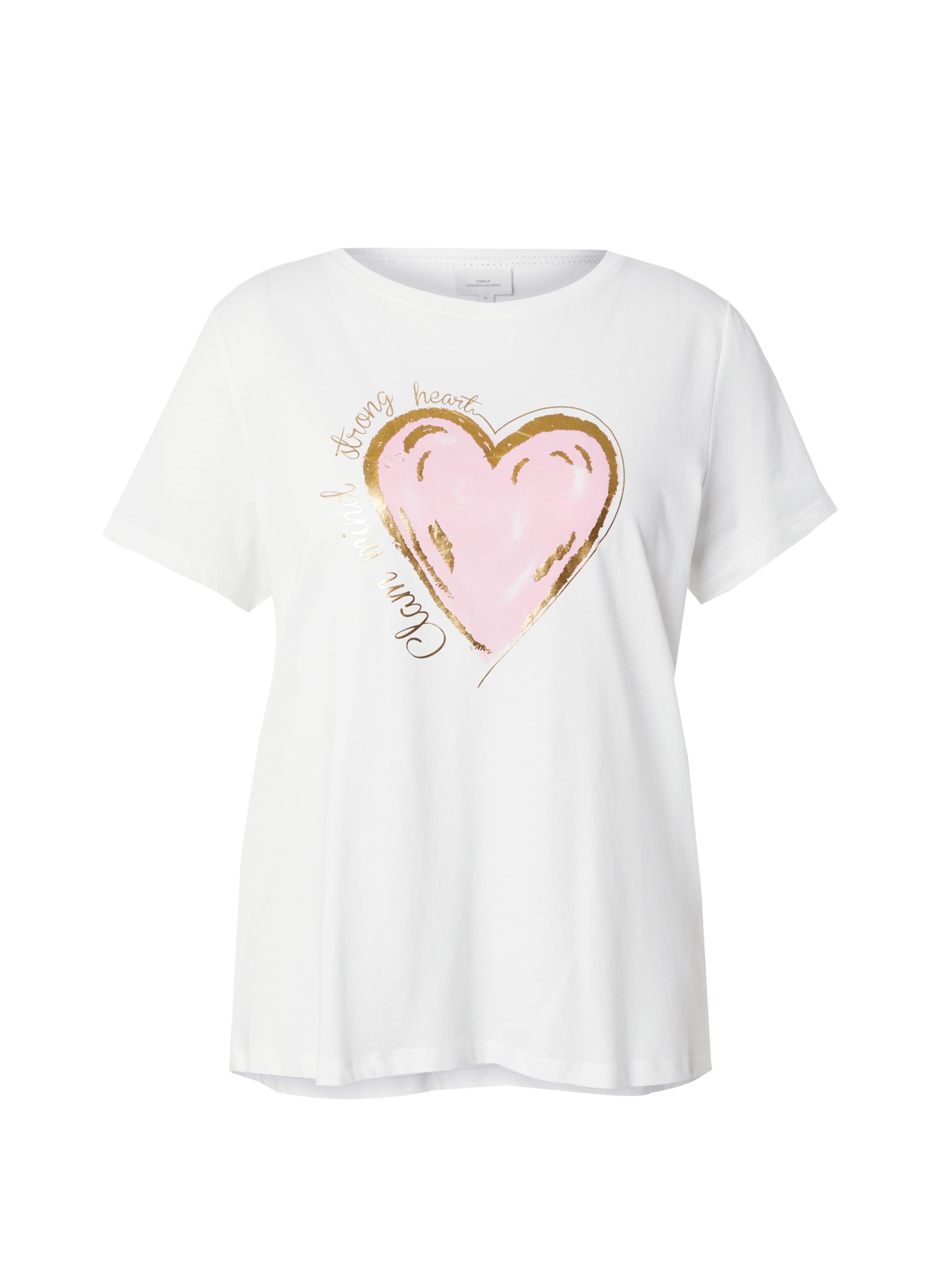 ONLY Carmakoma Shirt 'CARSIMONE' in White: front