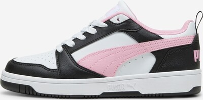 PUMA Låg sneaker 'Rebound V6' i rosa / svart / vit, Produktvy