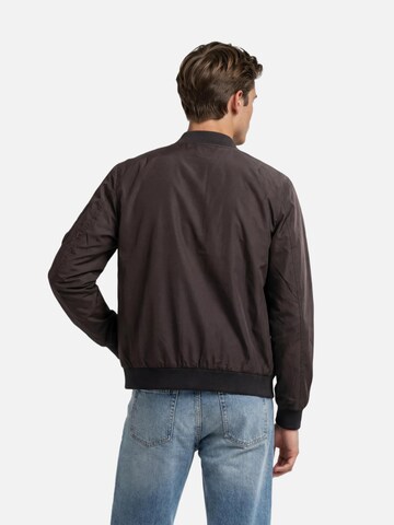 HEFTYKA Between-Season Jacket 'BOMBER LIGHT JACKET' in Black