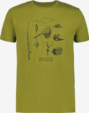 ICEPEAK Shirt in Grün: Vorderseite