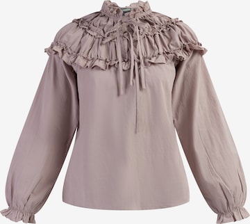 DreiMaster Vintage Блузка в Ярко-розовый: спереди
