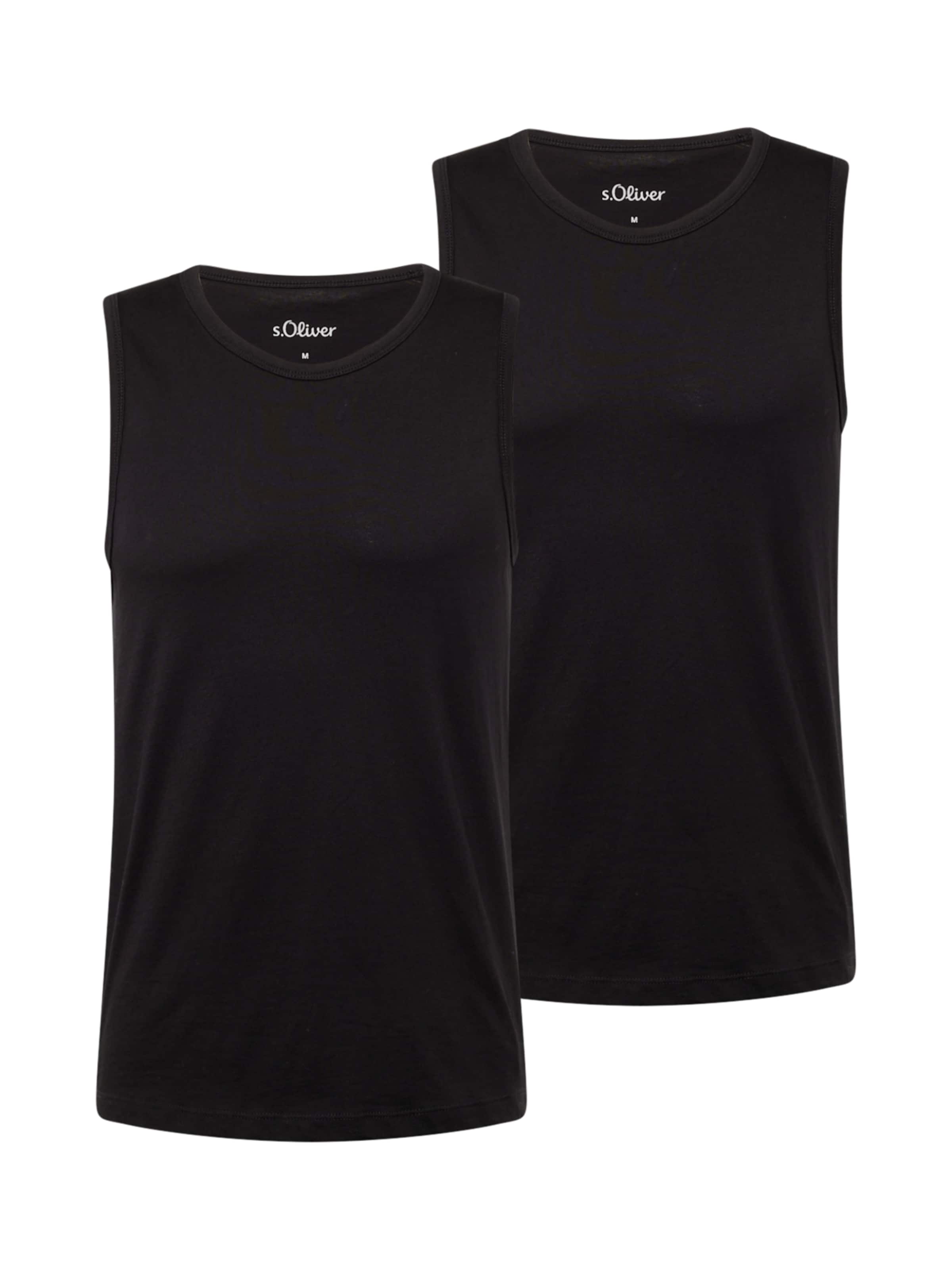 T-Shirt s.Oliver en noir : devant