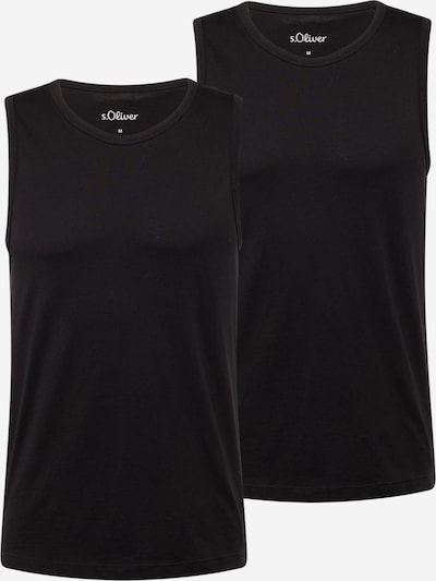 Marškinėliai iš s.Oliver, spalva – juoda, Prekių apžvalga