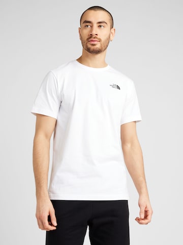 T-Shirt 'REDBOX CELEBRATION' THE NORTH FACE en blanc