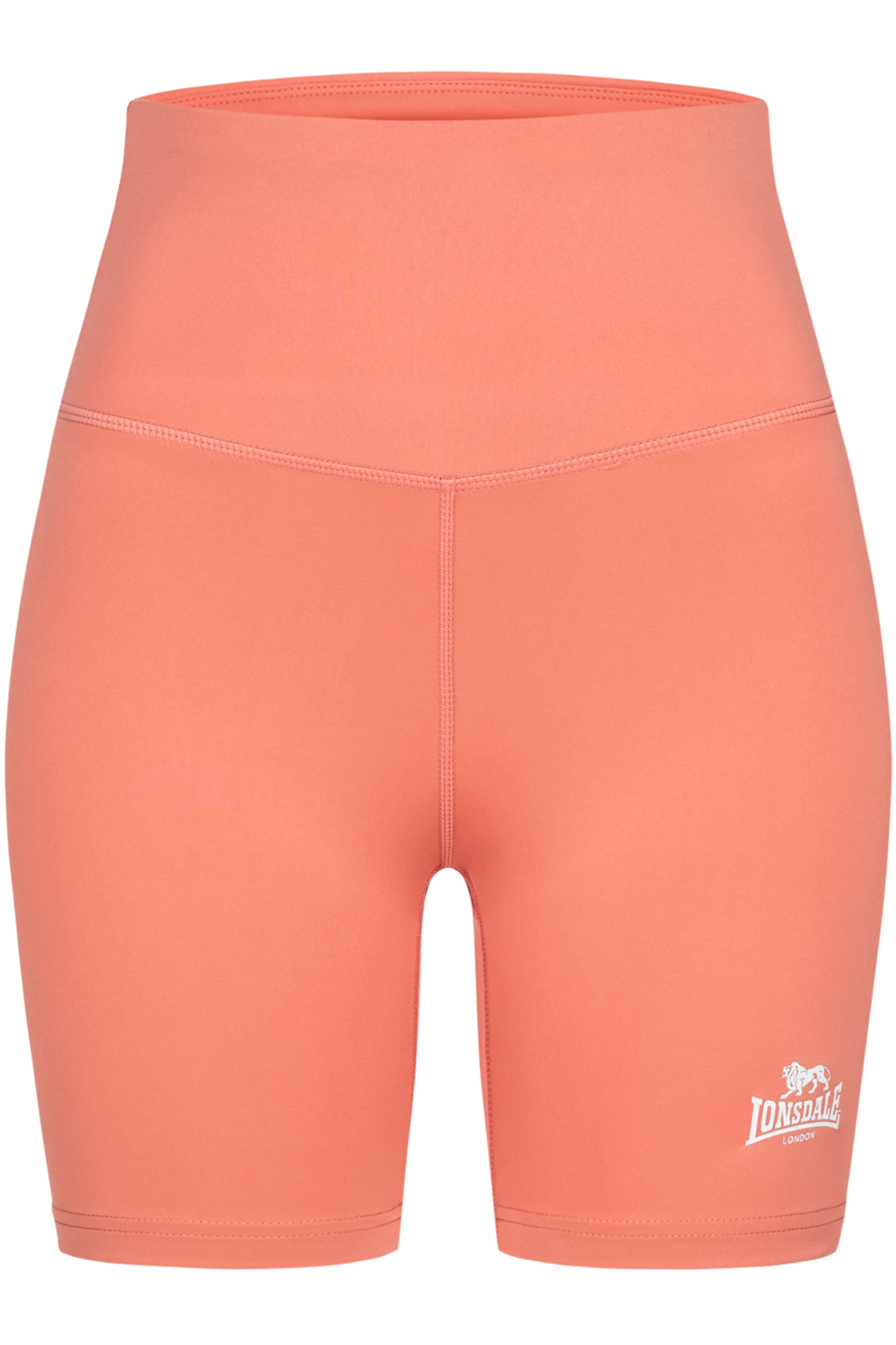 LONSDALE Skinny Sports trousers 'Ludwell' in Pink: front