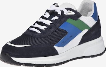 Baldinini Sneakers laag in Blauw: voorkant