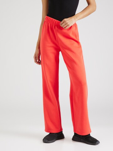 Loosefit Pantalon 'CHILLI' PIECES en rouge : devant