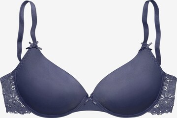 NUANCE T-shirt Bra in Blue: front