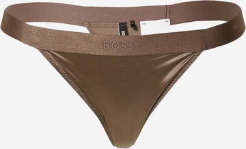 BOSS String in Brown: front