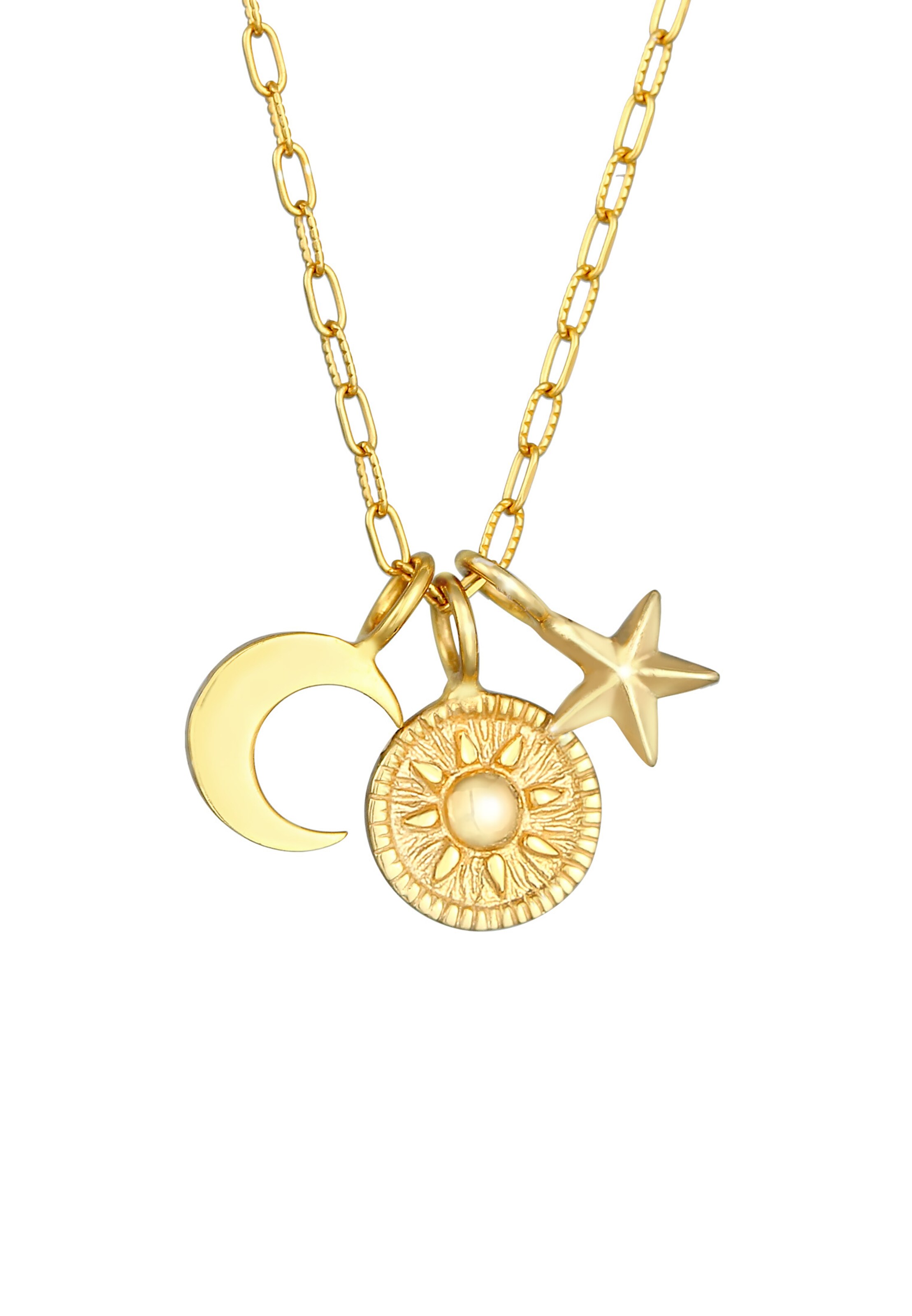 Chaîne ELLI en or : devant