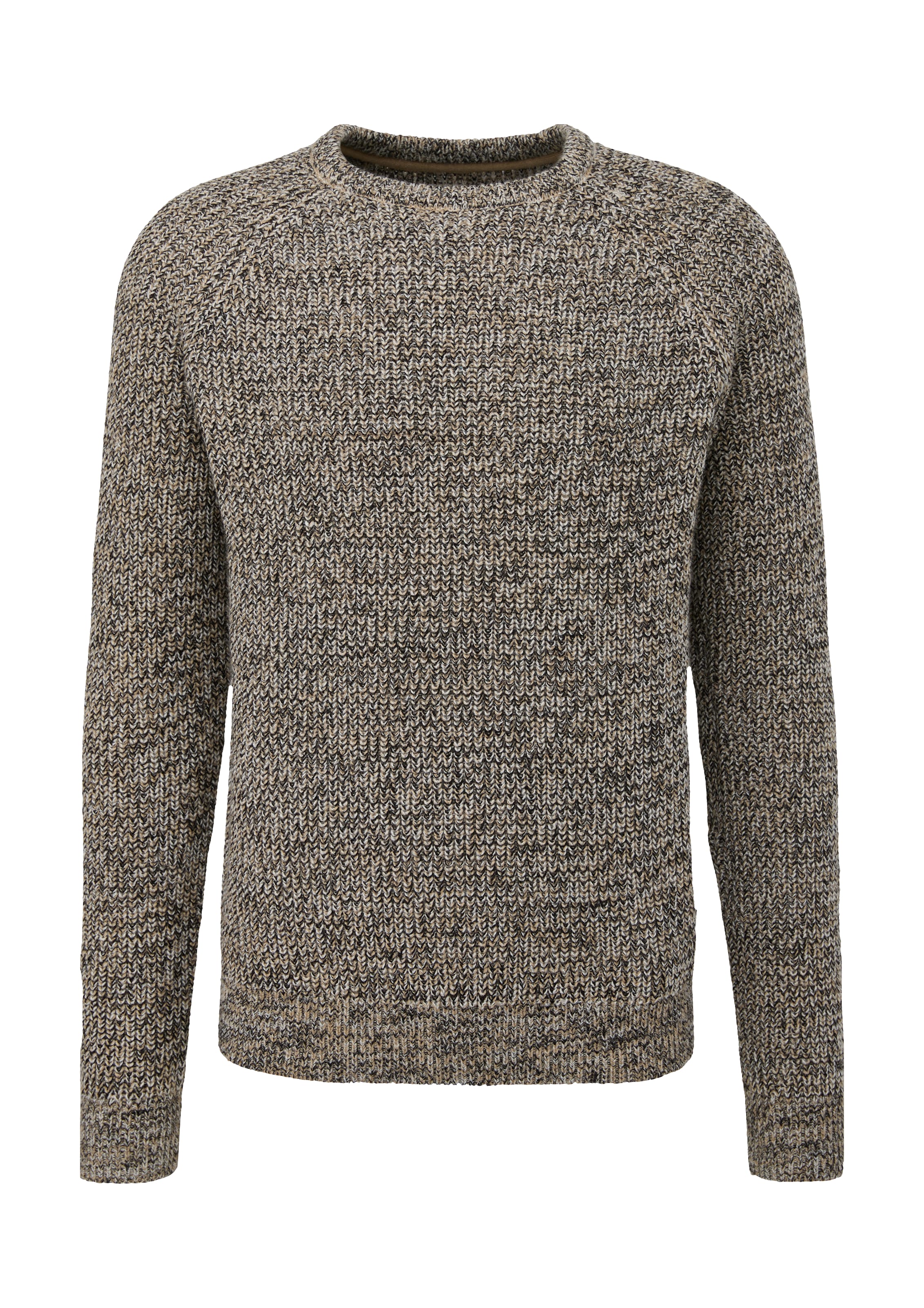 Pull-over QS en marron : devant