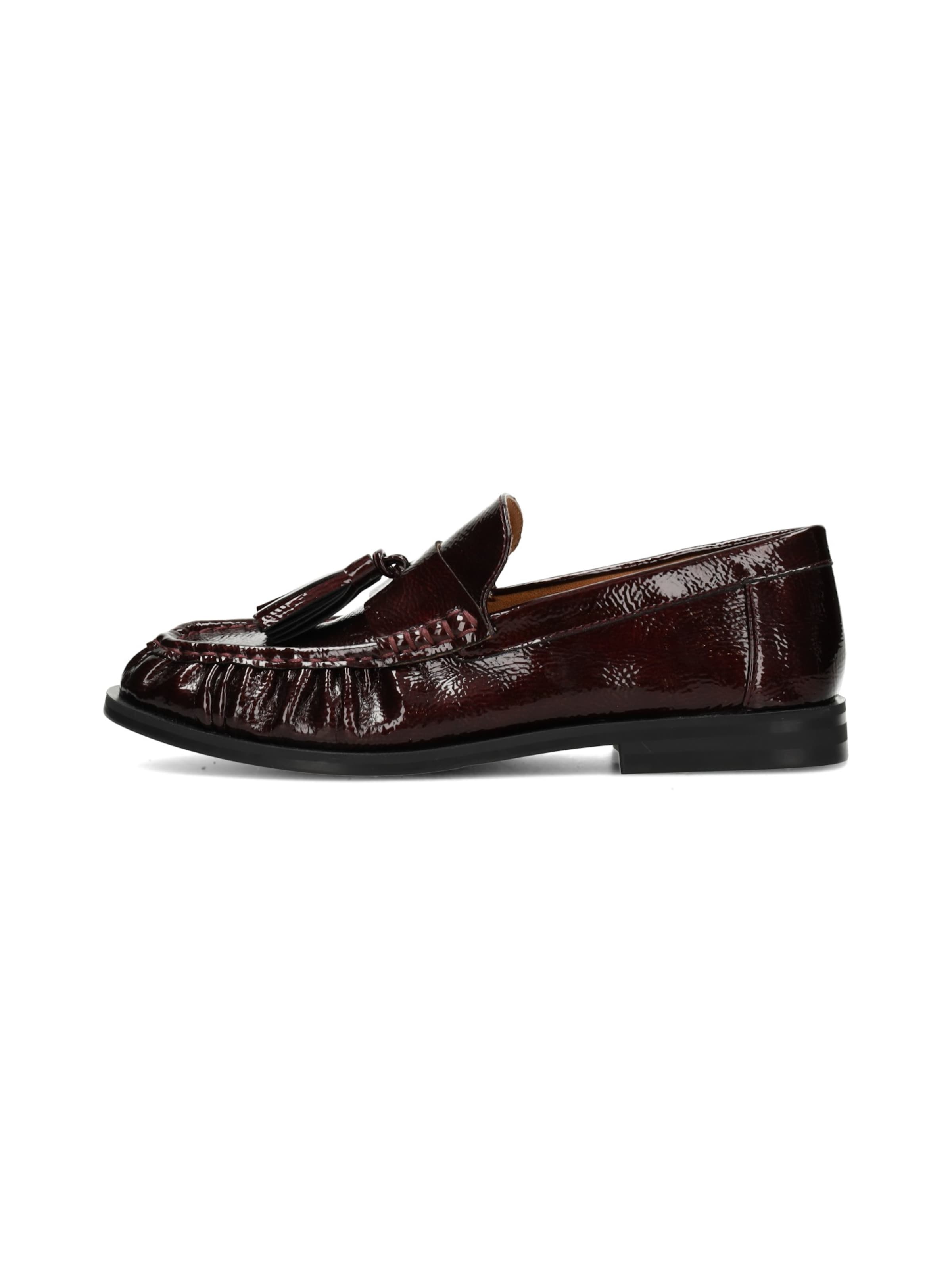 Mocassin 'RHODE' POSH by Poelman en noir : devant