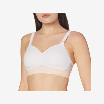 Triumph Triaction T-shirt Sports Bra in White