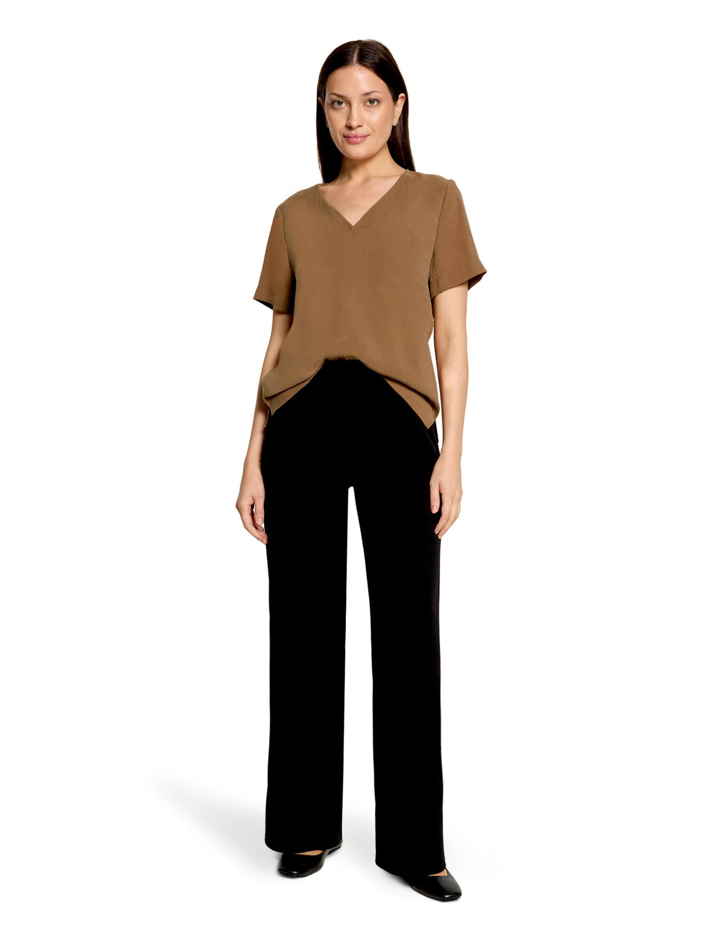 Chemisier Betty Barclay en marron