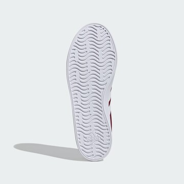 Baskets basses 'Court 3.0' ADIDAS SPORTSWEAR en rouge