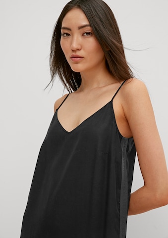 comma casual identity Jurk in Zwart