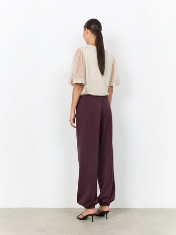 regular Pantaloni ' SC-JANNY ' di Soyaconcept in lilla: dietro