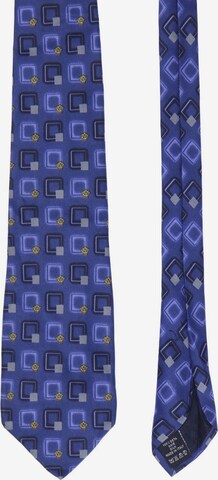 VERSACE Seiden-Krawatte in One Size in Blau: front