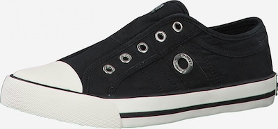 s.Oliver Trampki slip on w kolorze czarny / białym, Podgląd produktu