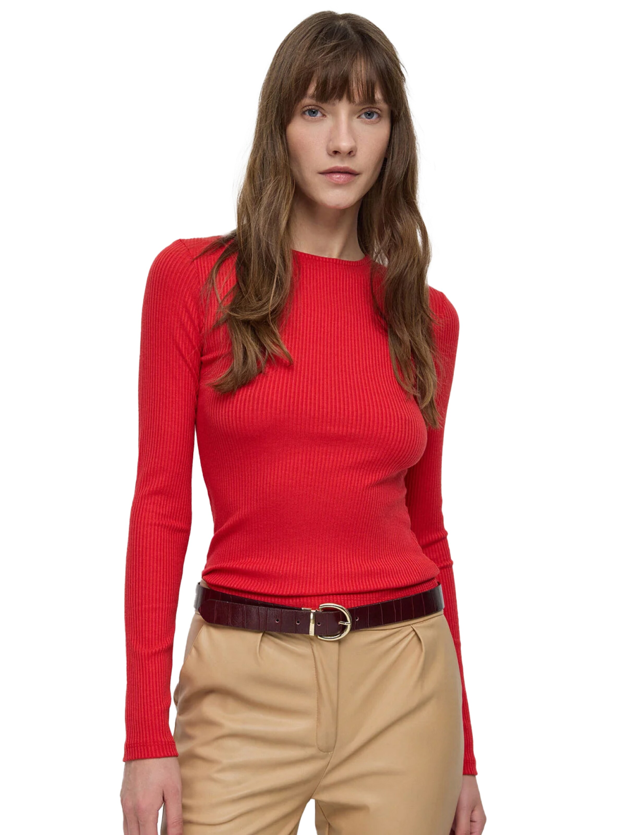 No Matter What Shirt in Rood: voorkant