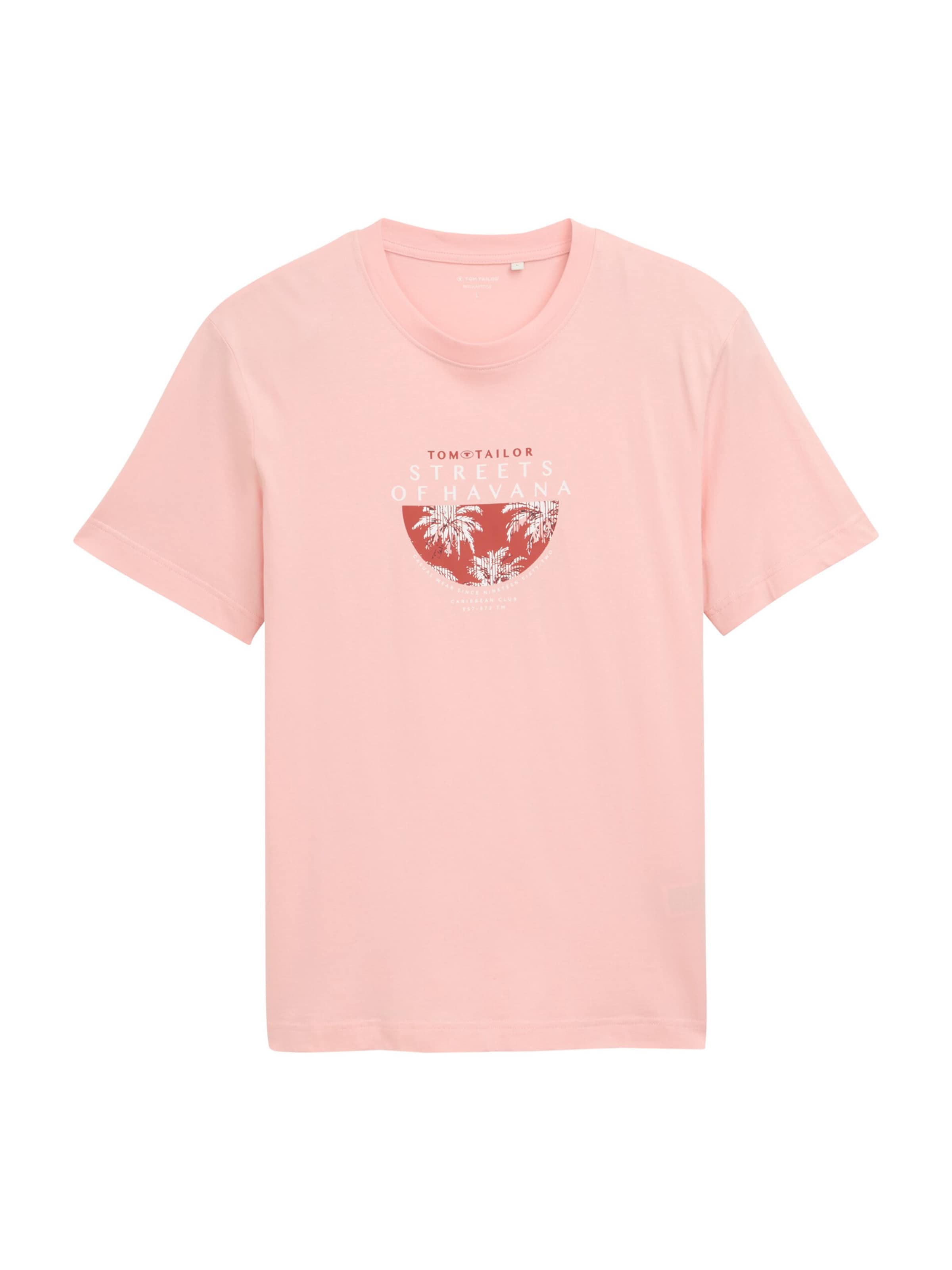 TOM TAILOR Koszulka w kolorze różowy: przód