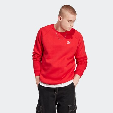 ADIDAS ORIGINALS Sweatshirt i röd: framsida