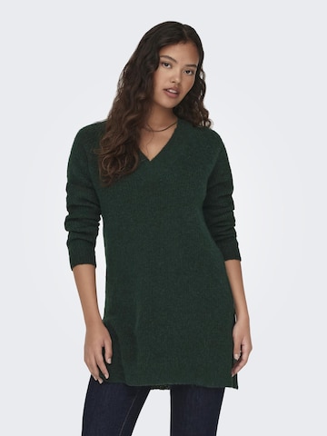 JDY Sweater 'Ingeborg Ada' in Green: front