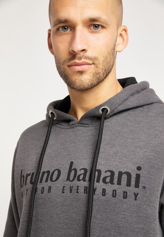 BRUNO BANANI Sweatshirt 'Daniels' in Grau